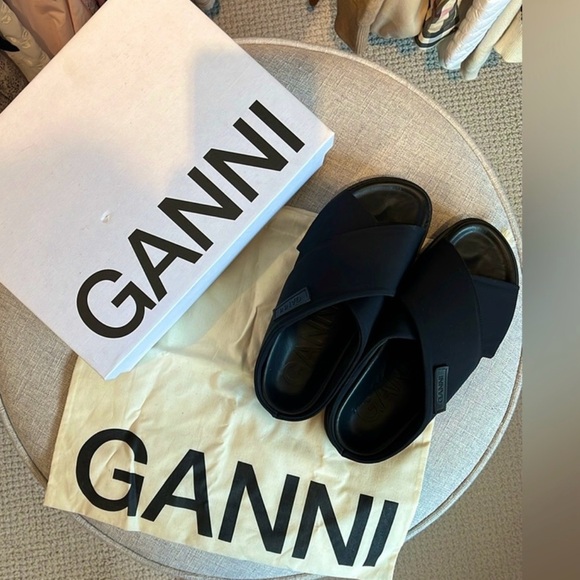 GANNI crossover sandals - Picture 3 of 8
